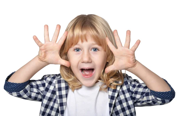 Happy little boy — Stock Photo, Image