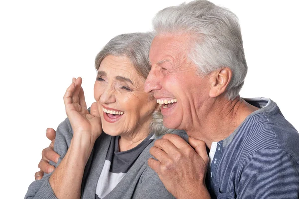 Portrait de couple de personnes âgées — Photo