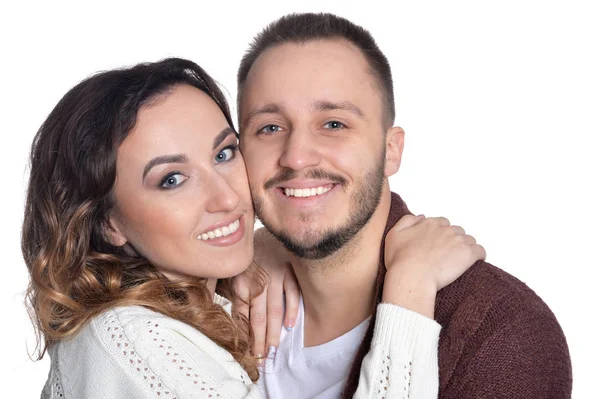 Feliz jovem casal — Fotografia de Stock