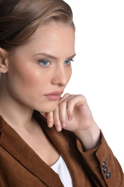 Pensive young woman — Stock Photo, Image