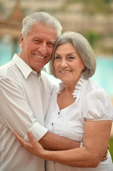 Mature couple on vacation — Stock Photo, Image