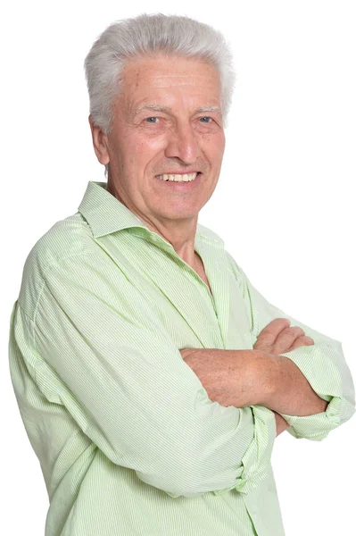 Smiling mature man — Stock Photo, Image