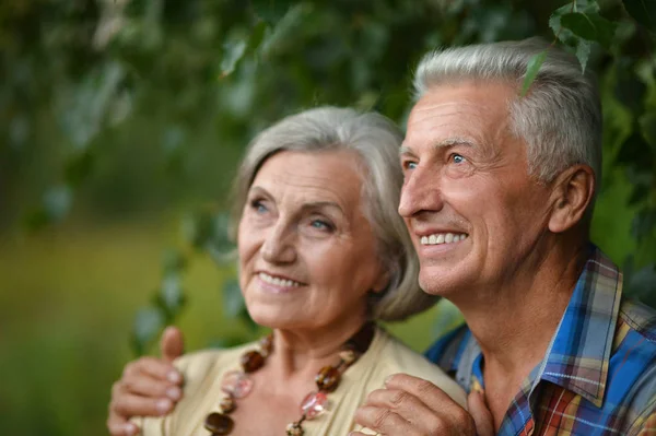 Senior couple in love — Stock Photo, Image