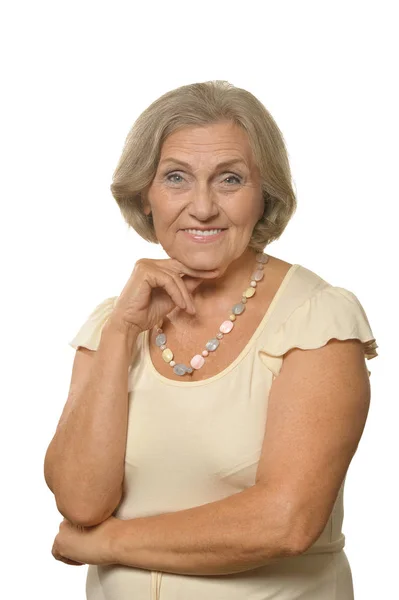 Beautiful senior woman — Stock Photo, Image