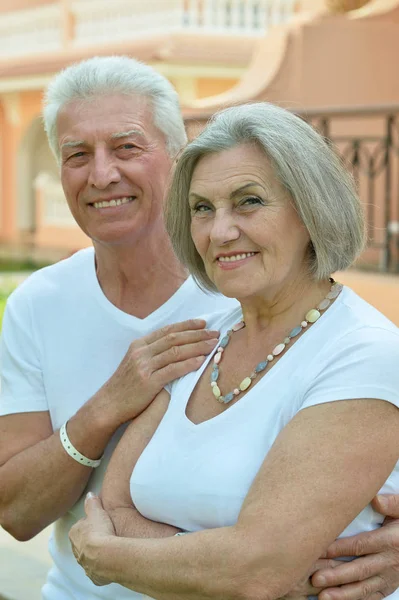 Happy senior couple in love — Stock Photo, Image