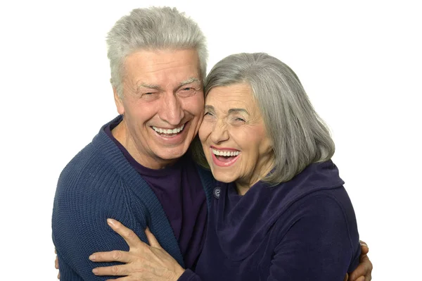 Šťastný dospělý pár — Stock fotografie
