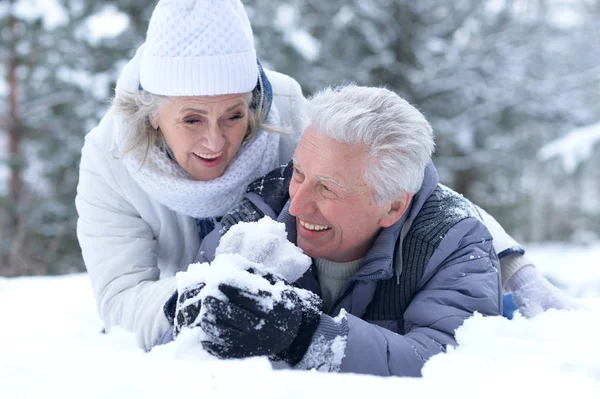 Glückliches reifes Paar — Stockfoto