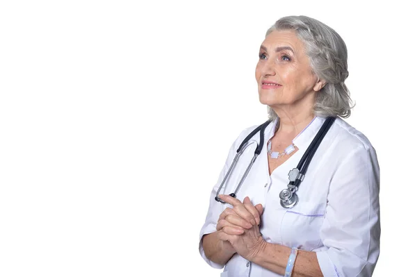 Doctora senior — Foto de Stock