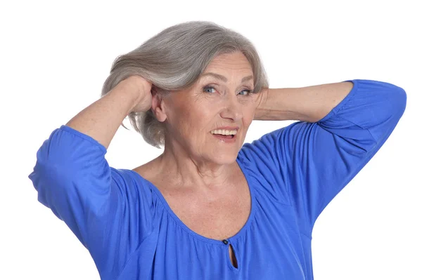 Beautiful mature woman — Stock Photo, Image