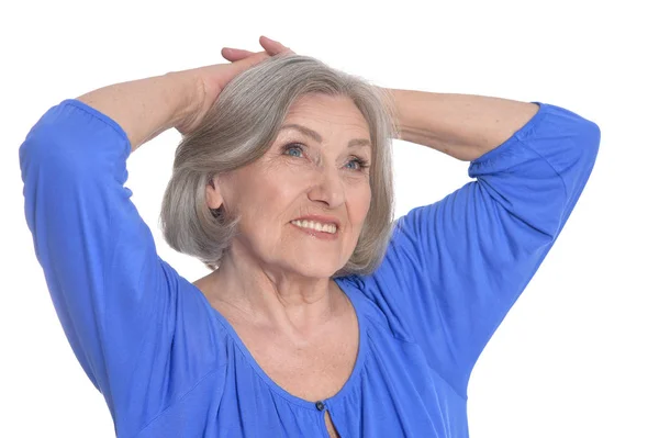 Mature woman portrait — Stock Photo, Image