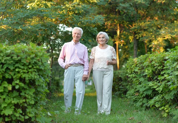 Couple sénior mari et femme — Photo