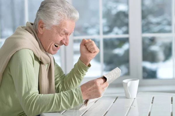 Happy senior man — Stock Photo, Image