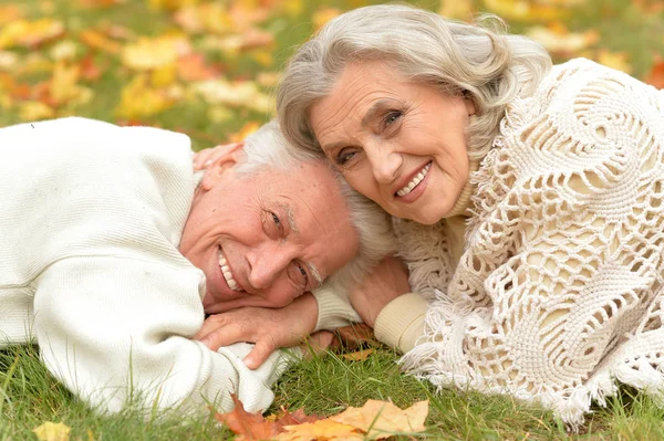 Senior couple husband and wife — Stock Photo, Image