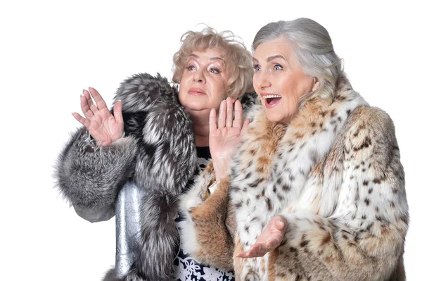 Two senior women — Stock Photo, Image