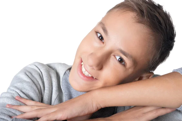 Retrato de estudio de adolescente — Foto de Stock