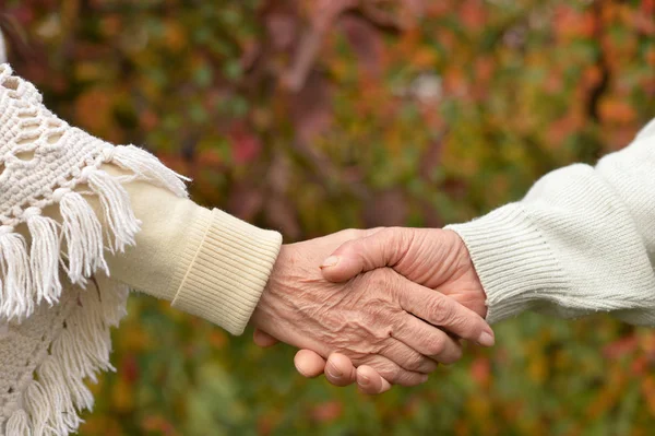 Couple holding  hands together Stock Photo