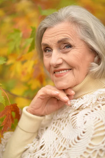 幸せな年配の女性 — ストック写真