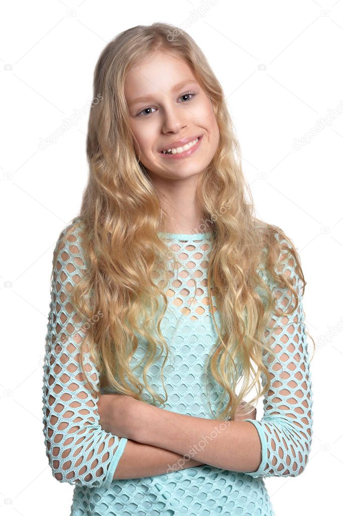 Retrato De Menina Adolescente Bonito — Fotografias De Stock © Aletia 159941712