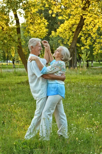 Seniorentanz — Stockfoto