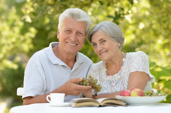 Happy senior couple Stock Photo