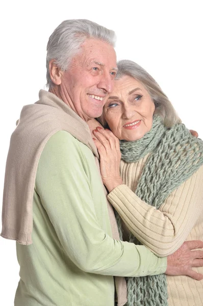 Portret van een ouder paar — Stockfoto