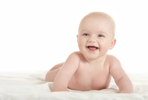 Förtjusande baby pojke — Stockfoto