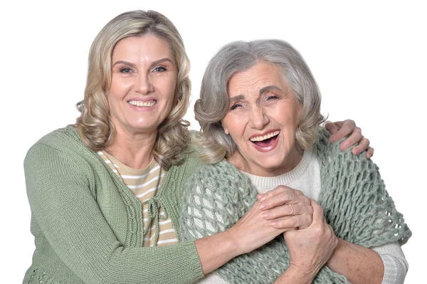 Twee lachende vrouwen — Stockfoto