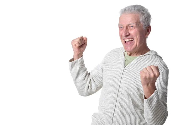 Happy senior man — Stock Photo, Image