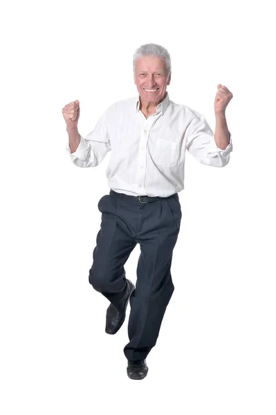 Feliz hombre mayor — Foto de Stock
