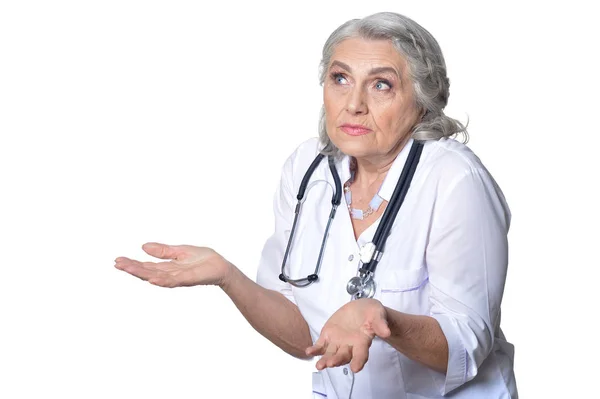 Starszy lekarz kobiece — Zdjęcie stockowe
