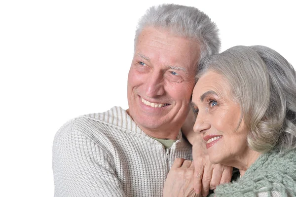 Portrait de couple de personnes âgées — Photo