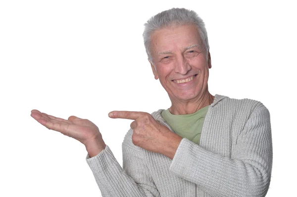 Happy senior man — Stock Photo, Image