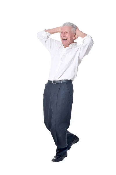 Gelukkige senior man — Stockfoto