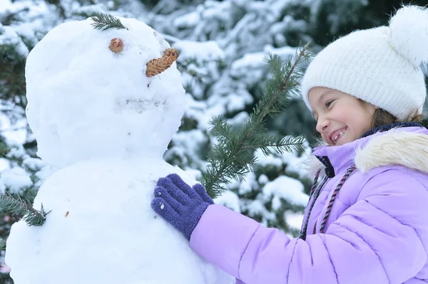 Happy smiling little girl — Stock Photo, Image