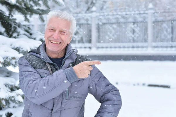 Mature man portrait — Stock Photo, Image