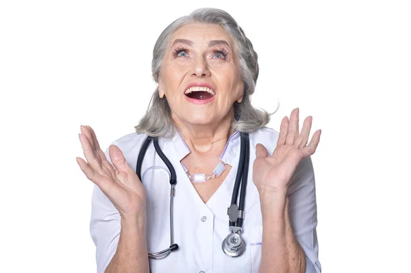 Senior female doctor — Stock Photo, Image