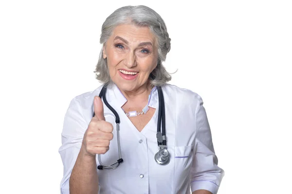 Senior female doctor — Stock Photo, Image