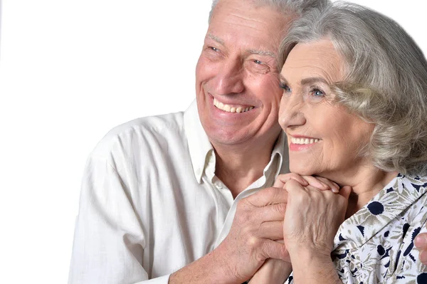 Feliz pareja de ancianos —  Fotos de Stock