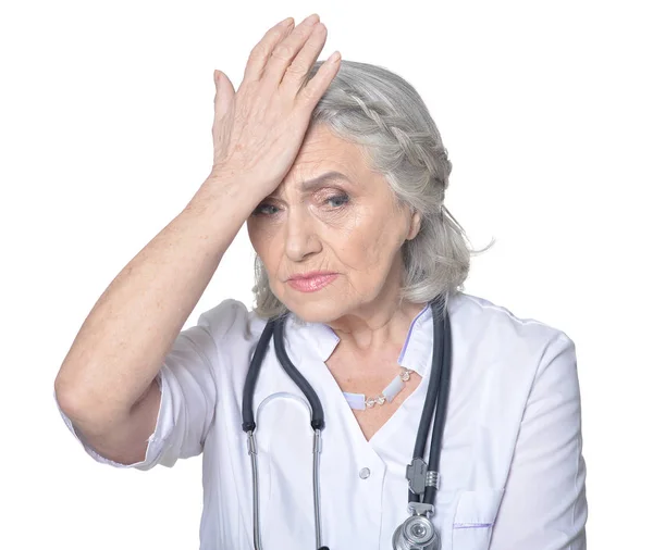 Starszy lekarz kobiece — Zdjęcie stockowe