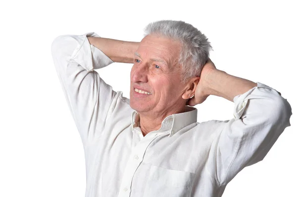 Happy senior man — Stock Photo, Image