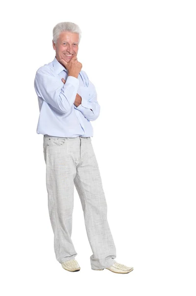 Smiling mature man — Stock Photo, Image