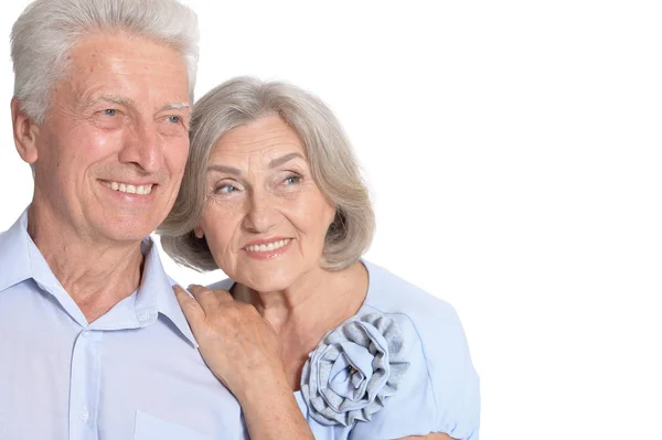 Senior paar man en vrouw — Stockfoto