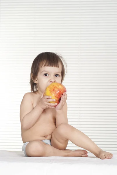 Agréable Fille Dans Bureau Médecin Expérimenté Sur Fond Blanc Photo De Stock