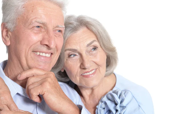 Senior paar man en vrouw — Stockfoto