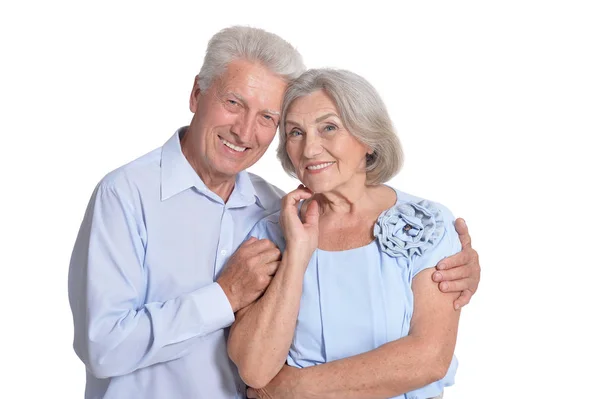 Para starszy mąż i żona — Zdjęcie stockowe