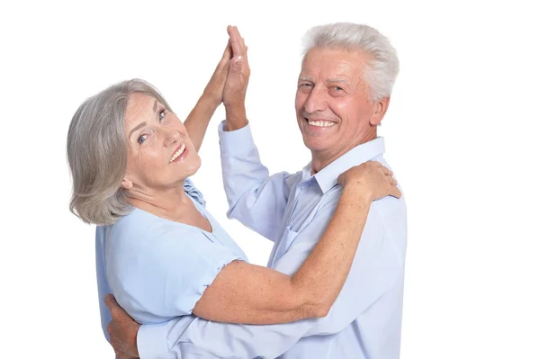 Senior paar man en vrouw — Stockfoto