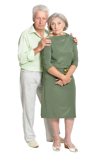 Senior paar man en vrouw — Stockfoto