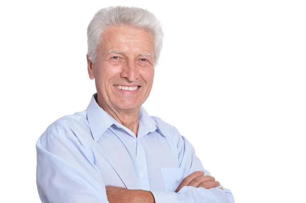 Smiling mature man — Stock Photo, Image