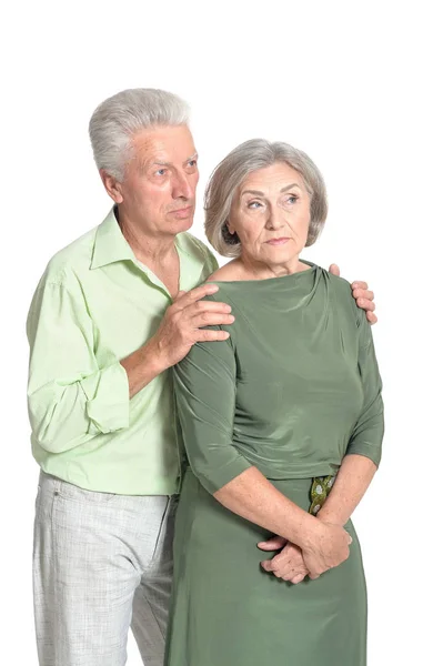 Senior paar man en vrouw — Stockfoto