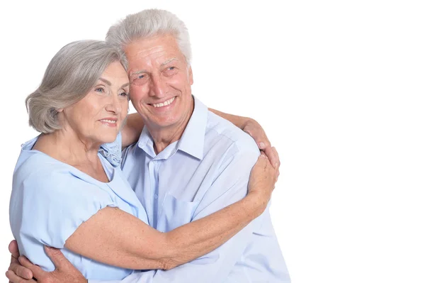 Senior paar man en vrouw — Stockfoto